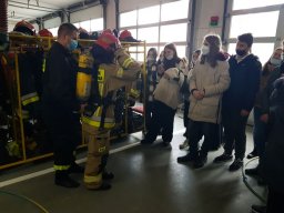 Rok szkolny 2021-2022 - 08. Wycieczka do banku i strazy pozarnej